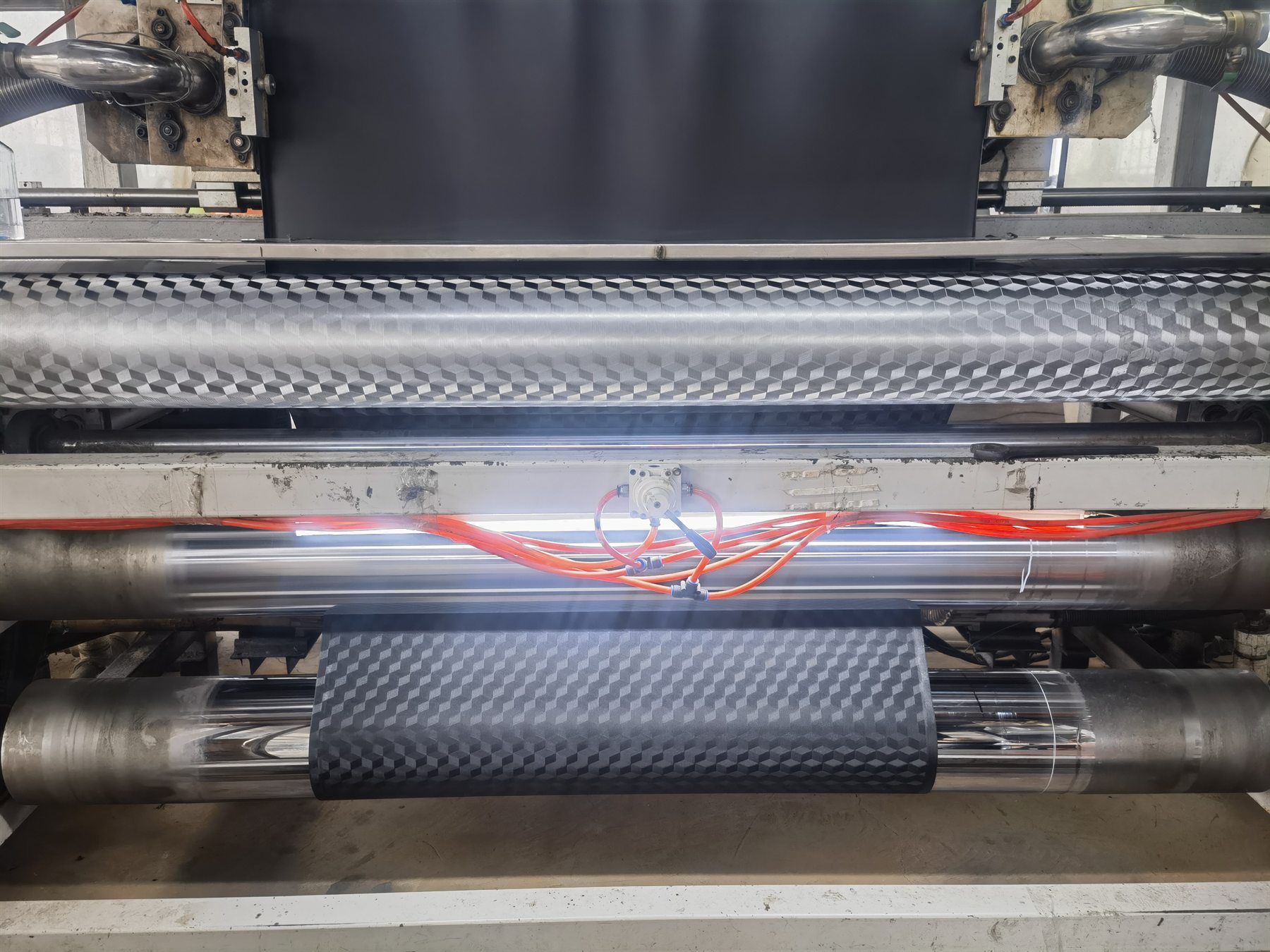 Embossing and surface texture processing